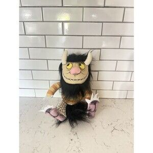 Where the Wild Things Are Moishe Plush Stuffed Toy Doll 1980 Maurice Sendak 14"